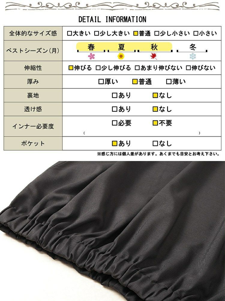 大きいサイズ レディース Vネック胸ポケットバルーンワンピース　nw-25020