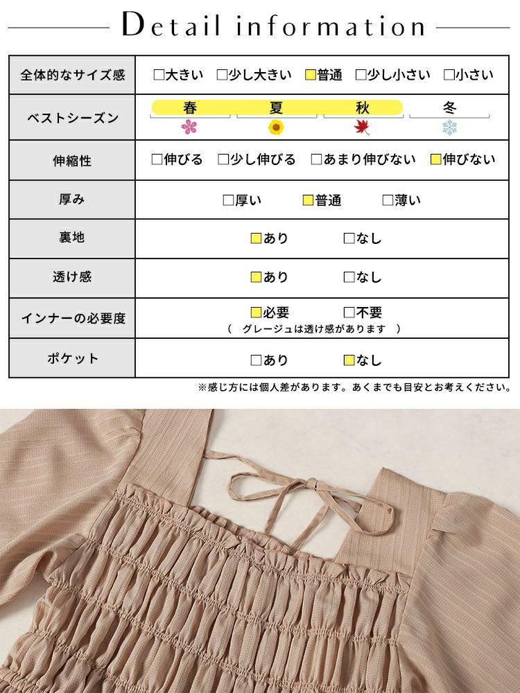 大きいサイズ レディース ストライプシャーリングフレアワンピース　tani-36863ll