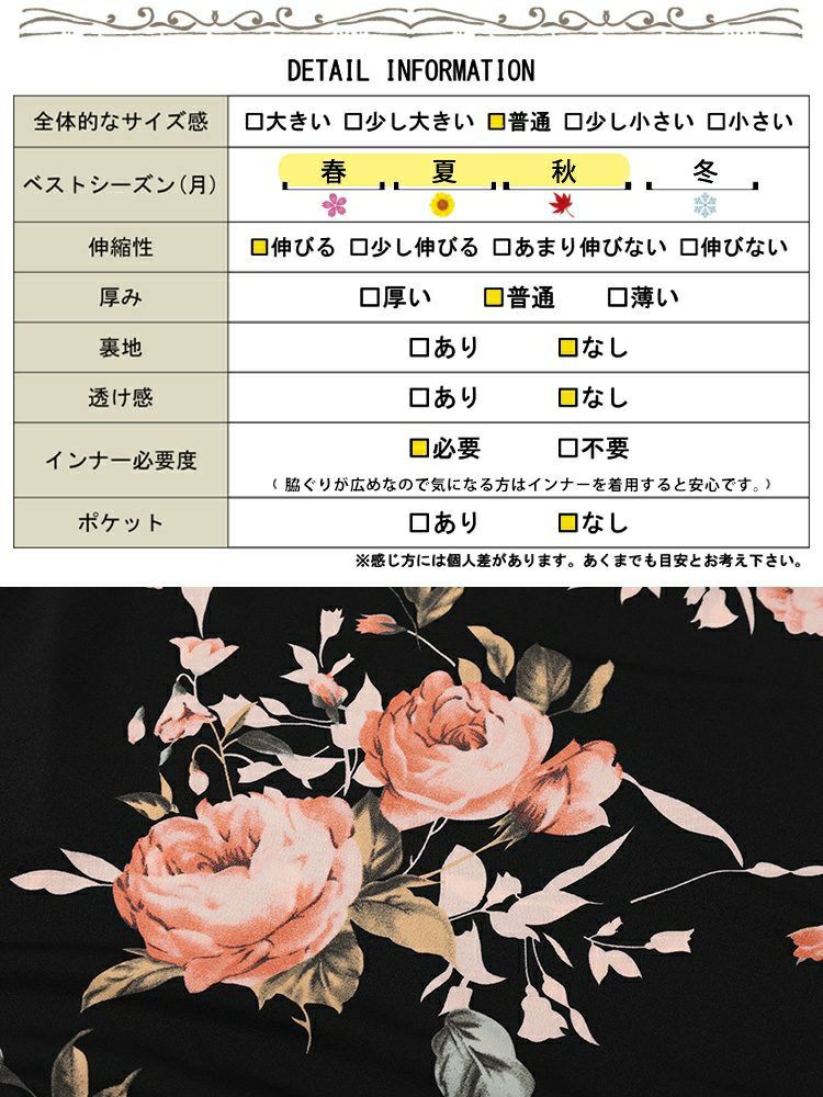 大きいサイズ レディース レトロ花柄タンクトップ　sw-0765 【メール便可】