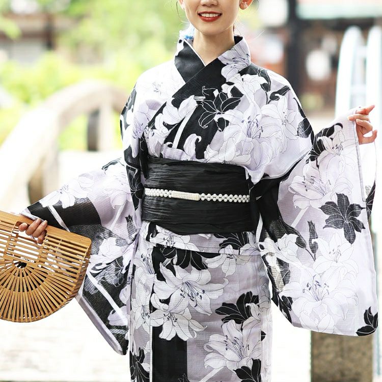 大きいサイズ レディース パールの帯飾り　yukata-s10025 【メール便可】