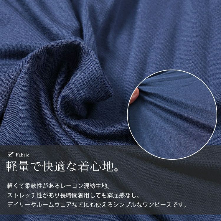 大きいサイズ レディース Vネックドルマンチュニックワンピース　goldy-1687【メール便可】