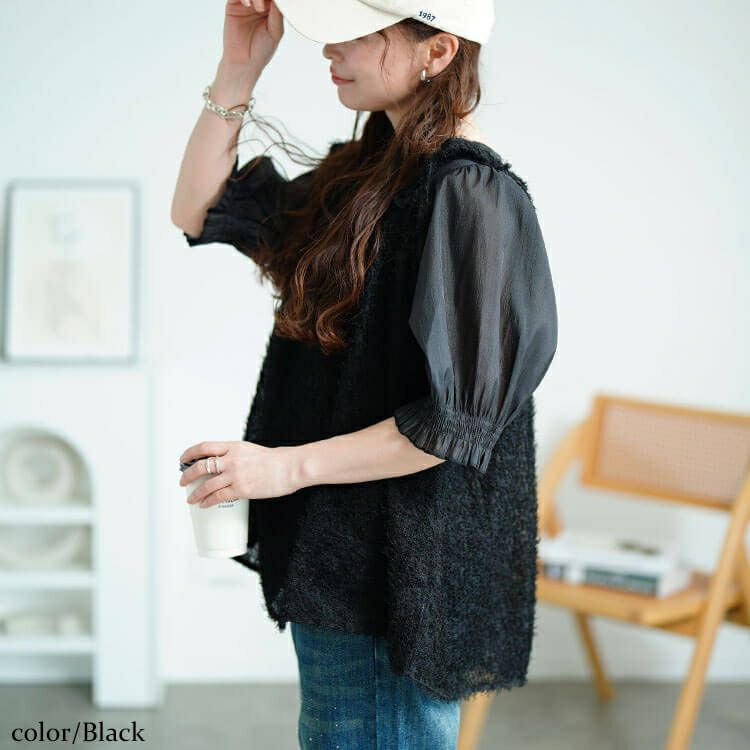 大きいサイズ レディース フリンジキャミドッキングチュニック　fem-581 【メール便可】