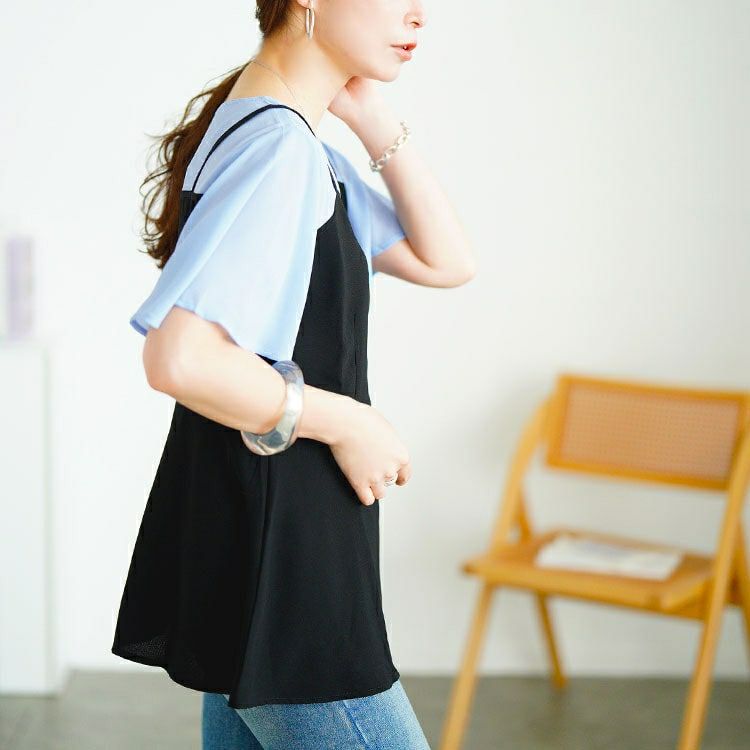 大きいサイズ レディース ブラウスドッキングペプラムトップス　goldy-1710【メール便可】