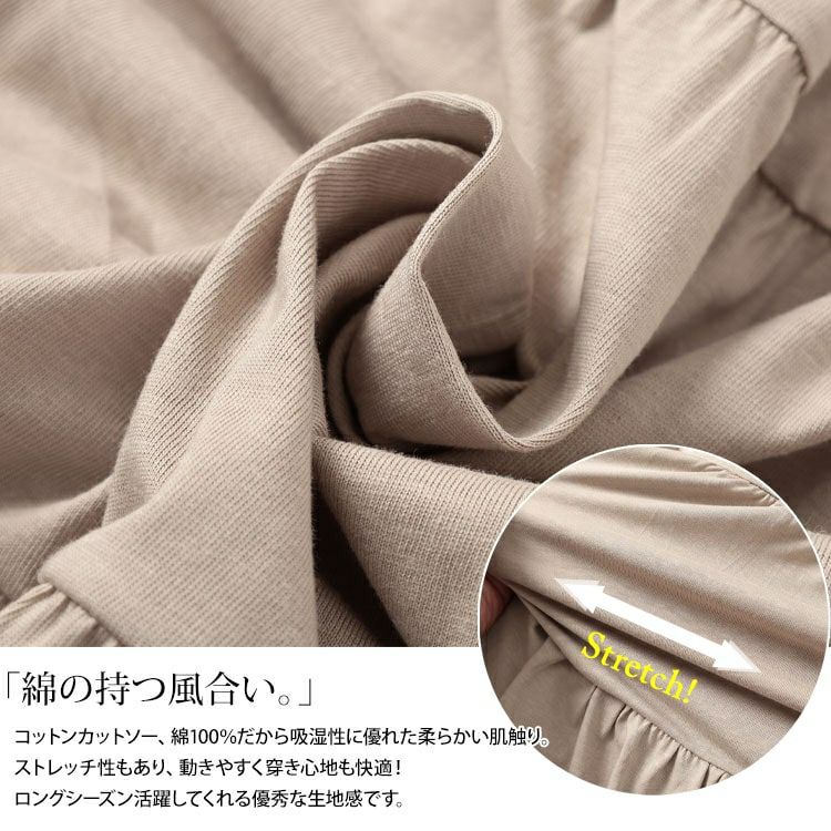 大きいサイズ レディース コットンティアードスカート　wk-0558