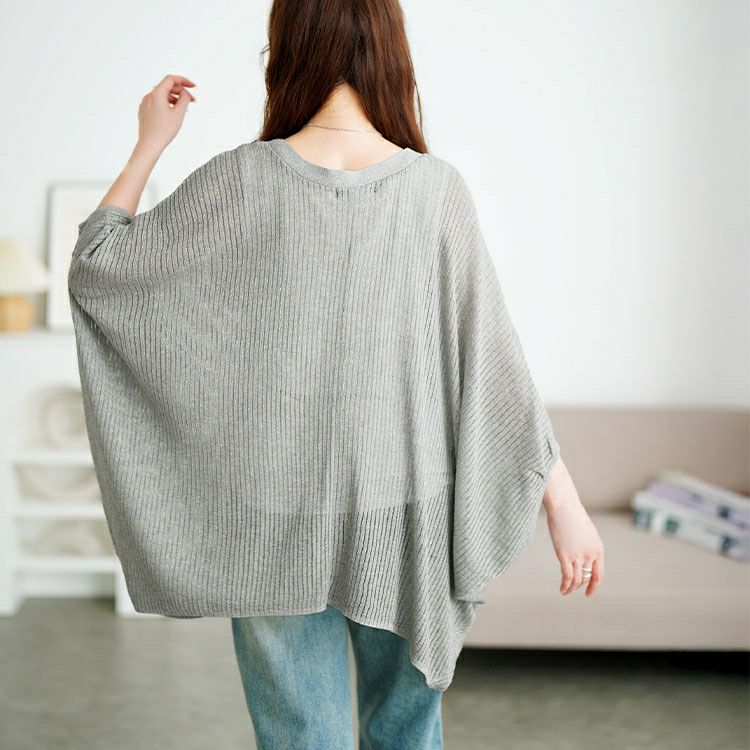 大きいサイズ レディース ラメシアーニットドルマンカーディガン　sum-0026