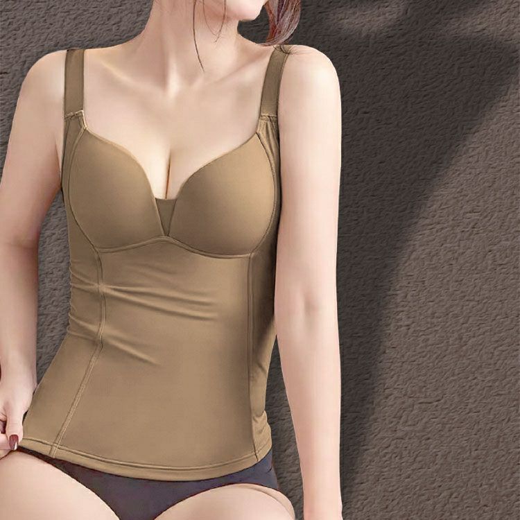 大きいサイズ レディース 裏起毛＆蓄熱カップ付きキャミソール　jp560