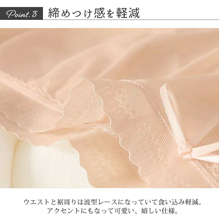 大きいサイズ レディース シアーレースハイウエストショーツ　goldy-1739【メール便可】