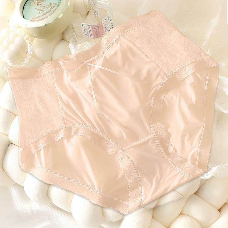 大きいサイズ レディース シアーレースハイウエストショーツ　goldy-1739【メール便可】 ピンク