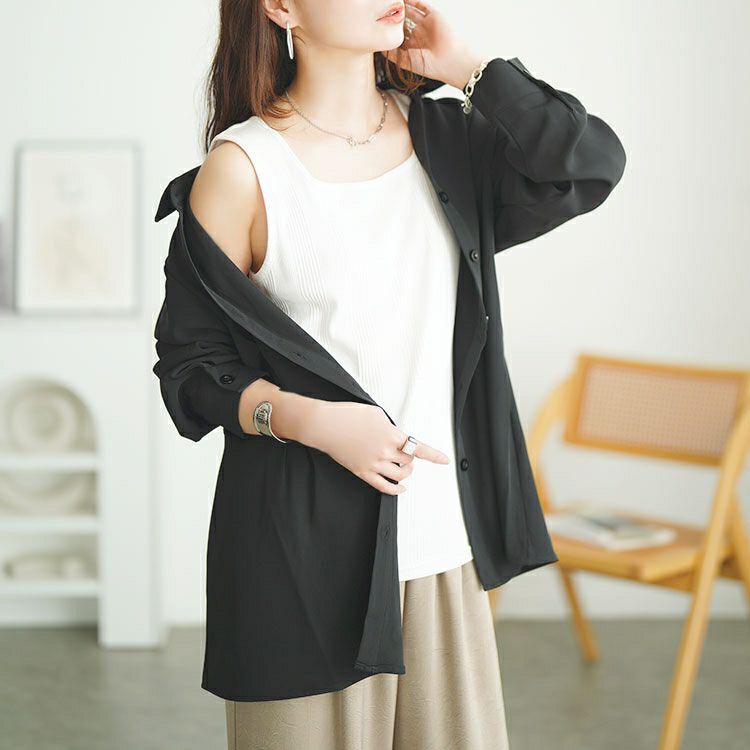 大きいサイズ レディース ウエストタックペプラムブラウス　goldy-1735