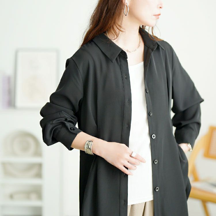 大きいサイズ レディース ウエストタックペプラムブラウス　goldy-1735