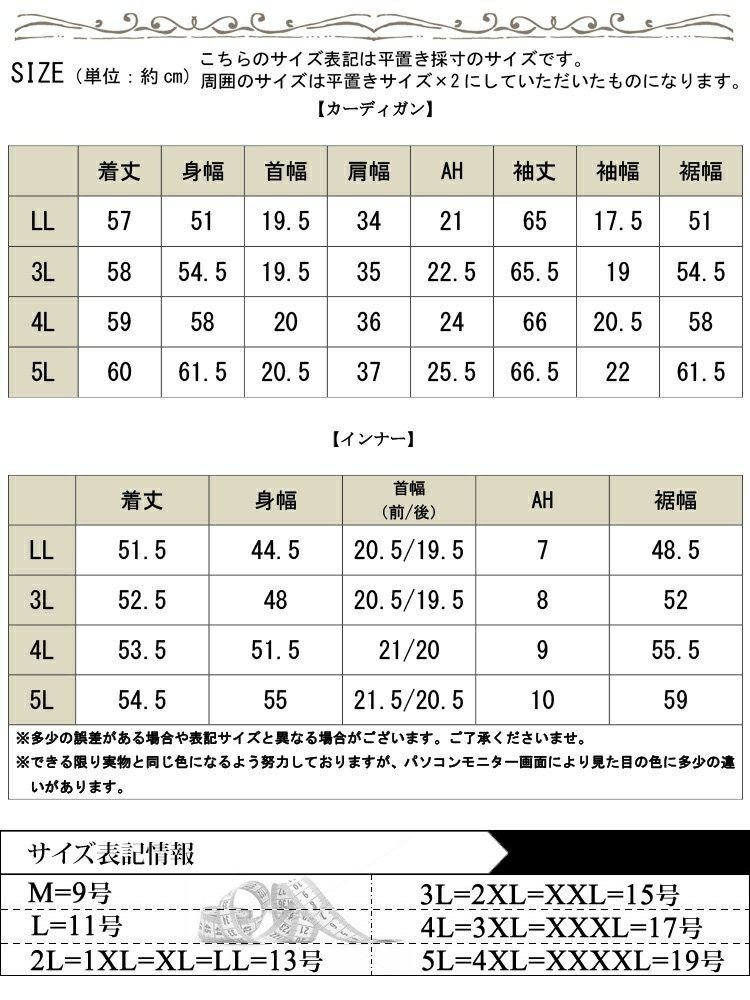 大きいサイズ レディース ドット柄リボンメローカーディガン＆キャミソール2点セット　tana-115kj477
