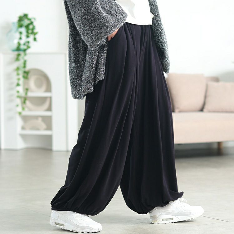 大きいサイズ レディース あったか裏起毛サーカスパンツ　sw-0768