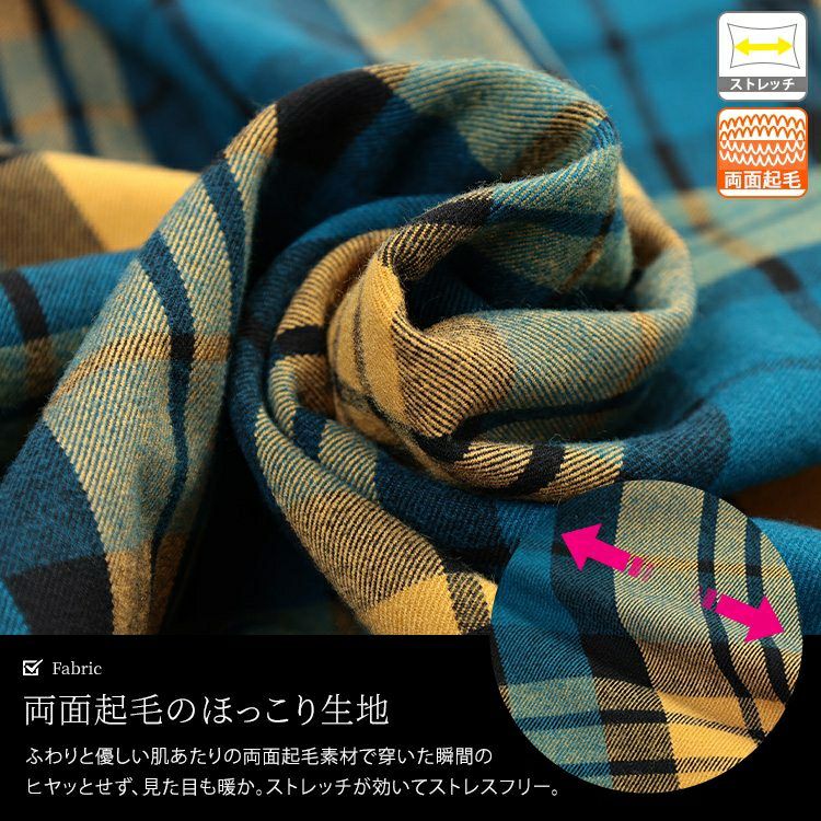 大きいサイズ レディース チェック柄メルティストレッチ微起毛フレアスカート　cpdai-640906