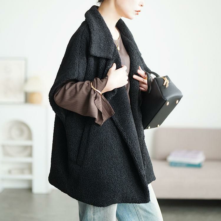 大きいサイズ レディース オーバーサイズボアベスト tog-1043 | 大きい