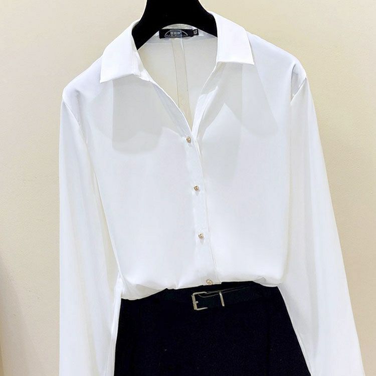 大きいサイズ レディース スキッパーカラーゴールドボタンブラウス　goldy-1756【メール便可】