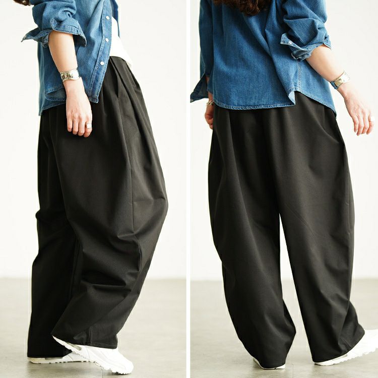 大きいサイズ レディース ツイルバレルパンツ cpdai-641614