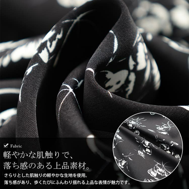 大きいサイズ レディース 花柄ティアードマキシワンピース