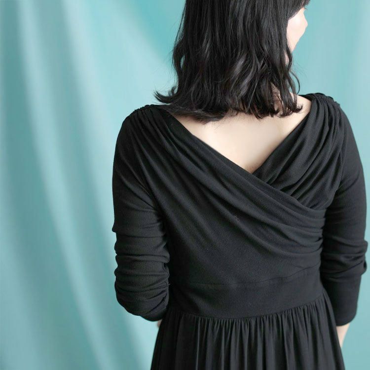 大きいサイズ レディース 2WAYカシュクールフレアワンピース